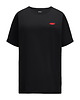 t-shirt damskie T-shirt Voila Czarny Usta 1