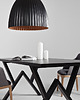 lampy wiszące Lampa wisząca PLISSART L - czarna, miedziana 1