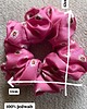 gumki do włosów 100% jedwab naturalny scrunchie, gumka do włosów, akcesoria do włosów 1