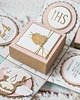 kartki scrapbooking Pamiątka Pierwszej Komunii Świętej, exploding box 6