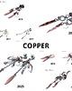 kolczyki srebrne Kolczyki srebrne Cygaretki copper  vol. 5 6