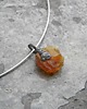 naszyjniki - inne Surowy bursztyn - naszyjnik 2