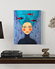 obrazy Blue Mind / obraz akrylowy na płótnie / 40x50 5