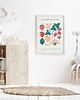plakaty Plakat botaniczny "Anatomia truskawki" 40x50cm 1