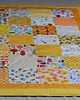 pokój dziecka - różne żółty patchwork dla maluszka 2
