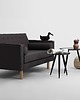 sofy i szezlongi Pikowana sofa Topic Wood 2 os. - tkanina do wyboru 3
