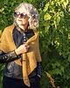 szale damskie Chusta ażurowa z moheru i jedwabiu 1