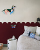 tapety i naklejki ścienne Wainscoting Solid  Dark - samoprzylepny dekoracyjny panel ścienny 8