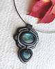 wisiory Amulet z Labradorytami "Faith" 2