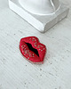 broszki Broszka USTA 7 ręcznie haftowana przypinka koraliki 2