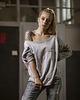 t-shirt damskie T-shirt z kieszonką szary 2