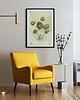 grafiki i ilustracje Plakat  Portret kobiety 50x70 zielony 2