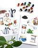 grafiki i ilustracje Kawa i Herbata - zestaw 2 grafik 1