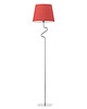 lampy podłogowe Designerska lampa stojąca do salonu z abażurem FOGO 7