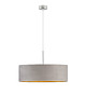 lampy wiszące Welurowy żyrandol do salonu z cylindrycznym kloszem 60 cm SINTRA VELUR 5