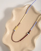 naszyjniki - inne Naszyjnik Boho z koralików i kamieni 1