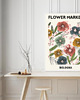 plakaty PLAKAT wystawowy, kwiaty, wiosenny, grafika 2