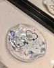 pojemniki na biżuterię Ceramiczna podstawka Kolorowe akwarele 4