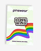 przypinki Pins napis "Love Wins" 1