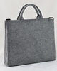 torby XXL Duża Szara Torebka - Laptopówka Minimalizm 9