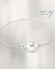 wisiory Personalizowana bransoletka A-Z - silver 925 1