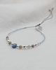 bransoletki z kamieni naturalnych Bransoletka Ochrona - Kyanit Agat Chalcedon 1