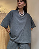 t-shirt damskie T-shirt Chillout graphite crew neck 7