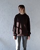 bluza bez kaptura damska Zaznacz odwiedzone państwa - brązowa bluza dla podróżnika bez kaptura 6
