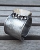 bransoletki wire wrapping Szarość - bransoletka regulowana 4