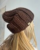 czapki damskie CZAPKA RH5 Brown 2