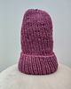czapki damskie Wełniana czapka WOOLLY PURPLE 8