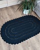 dywany Dywan owalny ze sznurka szydełkowy 70cmx130cm 4
