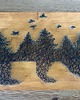 inne String Art Niedźwiedź Obraz na drewnie 2