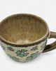 kubki Ceramiczny kubek z kwiatkami 1