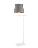 lampy podłogowe Srebrna lampa stojąca do biura BATA GOLD 1