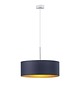 lampy wiszące Nowoczesna lampa wisząca do salonu z abażurem SINTRA GOLD fi - 50 cm 4