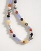 kolie Niebiesko-pomarańczowy naszyjnik z kamieni naturalnych 1