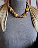 kolie Unikatowa kompozycja naszyjnika w stylu etno niezwykły prezent handmade 1