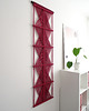 Ozdoby na ścianę Dekoracja ścienna nowoczesna makrama na ścianę fuksja 4