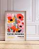 plakaty PLAKAT dekoracyjny , Yayoi Kusama, wystawowy, kwiaty 5