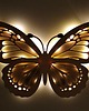 lampy do pokoju dziecka Oryginalna drewniana lampka MOTYL nude. 1
