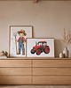 obrazy i plakaty do pokoju dziecięcego FARMA I TRAKTOR - 2 x plakat dla dzieci 2