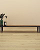 stoliki kawowe Lowboard fornirowany palisandrem, Dania, lata 70. 1