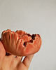 świeczniki i świece Zestaw dwóch ceramicznych świeczników handmade tealight kwiaty 5