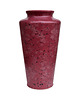 wazony Bordowy, ceramiczny wazon MF Design, Niemcy lata 80. 1