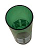 wazony Zielony, szklany wazon  VEB Kunst Glas Wasungen, Niemcy, lata 60. 2