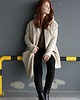 bluza z kapturem damska Bluza damska asymetryczna bawełniany płaszcz 1
