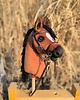 zabawki - inne Hobby horse A4 gniady koń na kiju 6