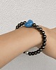 bransoletki z kamieni naturalnych Bransoletka z Pirytem na Sukces i Dobrobyt -Serce Unikat Handmade 1