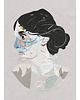 grafiki i ilustracje Virginia Woolf A3 illustrations art Gicl 2